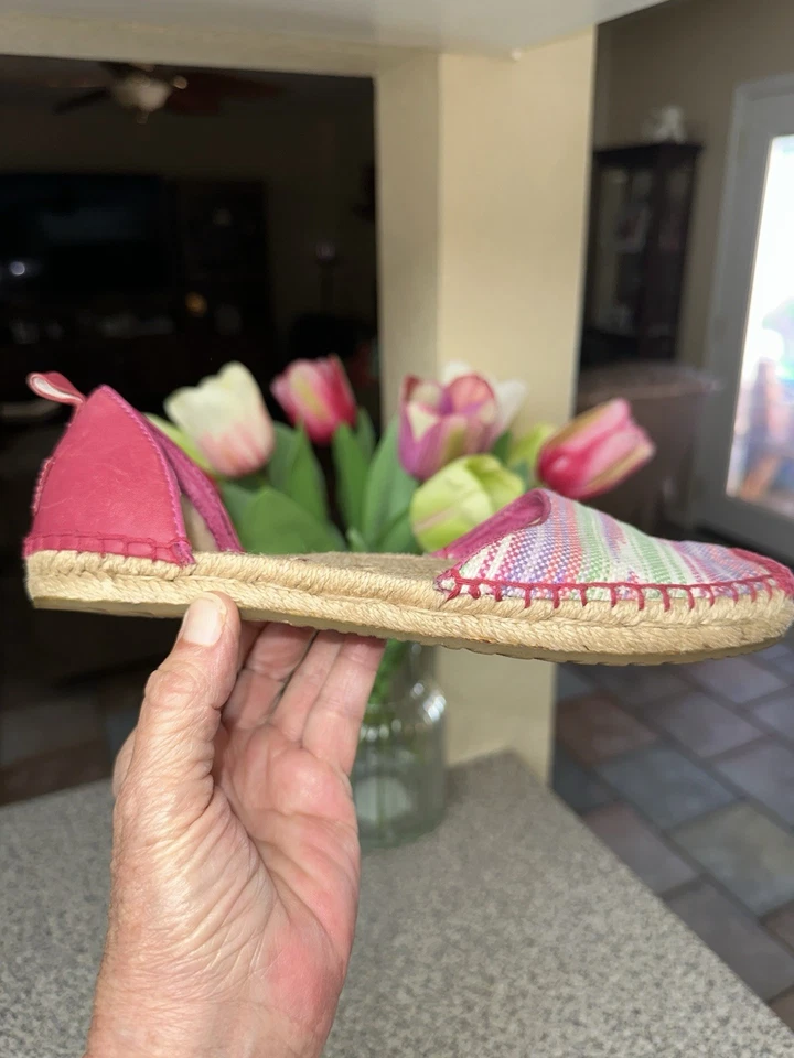 Эспадрильи женские UGG Libby Serape размер 5 холщовый верх подошвы эспадрильи - Изображение 4 из 4