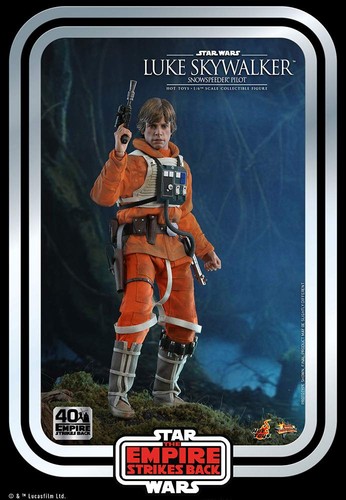 Movie Masterpiece StarWars Ep.5 Luke Skywalker Snowspeeder Pilot Action Figure - Picture 3 of 9