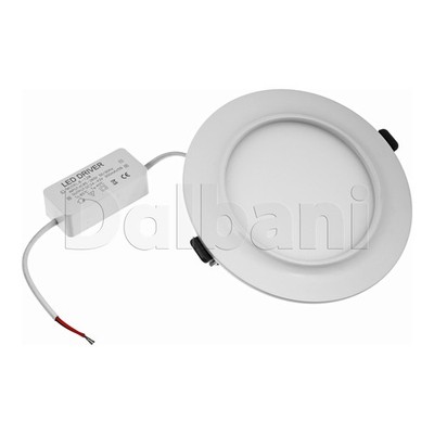 6pcs 12W 3000k White Modern Slim Design Ceiling Round Panel Down Light CE