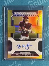 2021 Panini Prizm - Sensational Signatures Ryan Fitzpatrick #SS-RF Gold /10