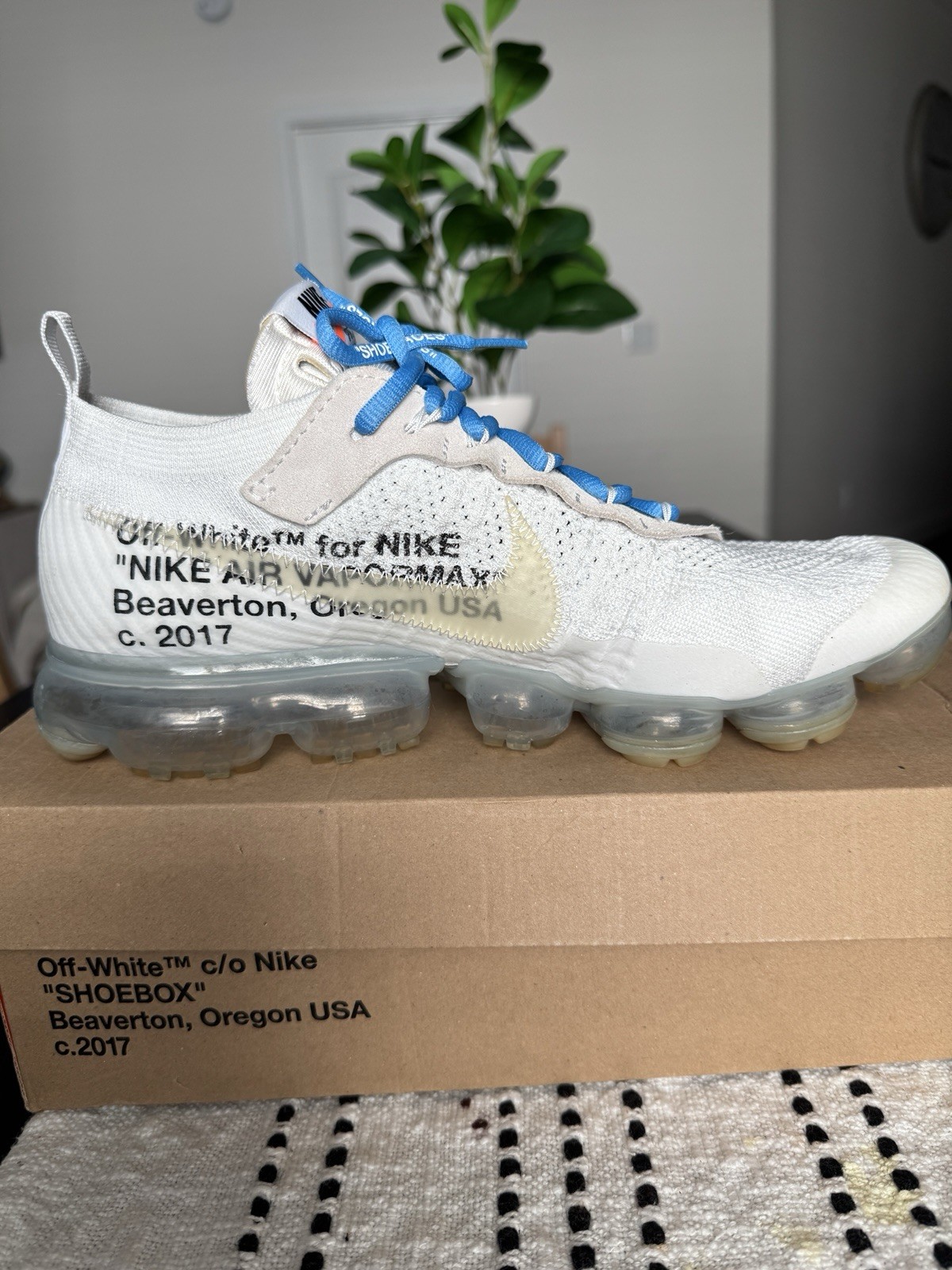 OFF WHITE X NIKE Taglia 10 5 Nike Off White x Air VaporMax parte 2