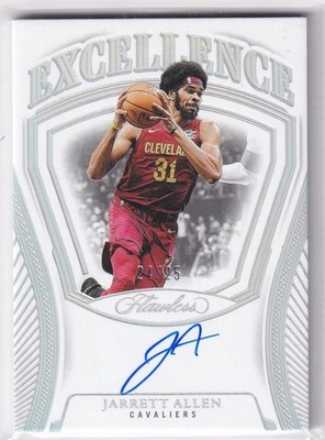 2024-25 Panini Flawless NBA No. EXS-JAC Jarrett Allen On-Card Auto 24/25