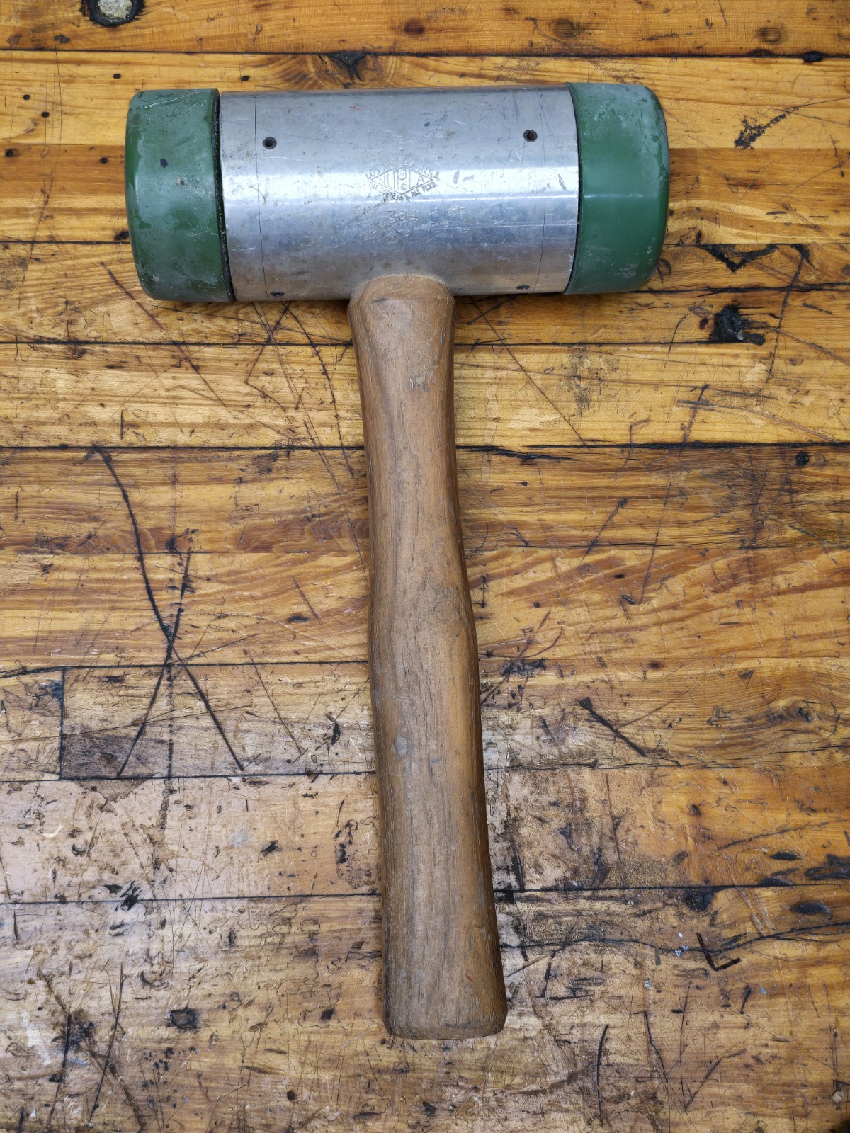 Large NUPLA Impax 304 Dead Blow Hammer