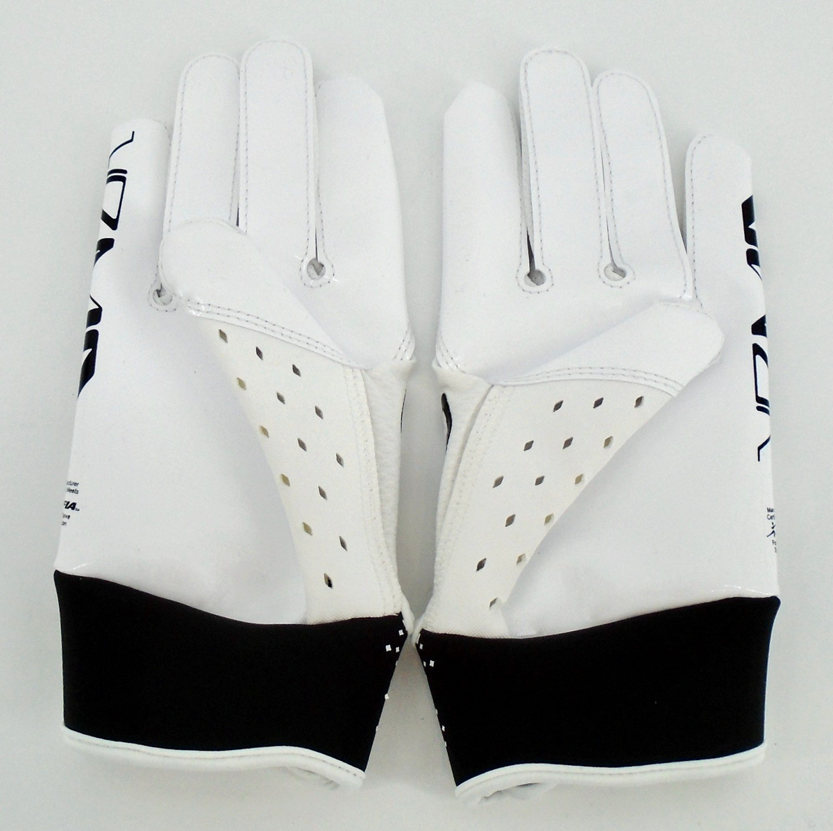 Nike Vapor Jet Football Gloves 9.0 Youth Medium White/Black | eBay