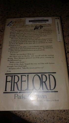 Firelord by Parke Godwin Doubleday (1980) First Edition, 396 pages - Bild 6 von 6