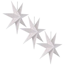 3 Pcs Star Shaped Light Shade Decorative Lamp Shades Classroom Hanging
