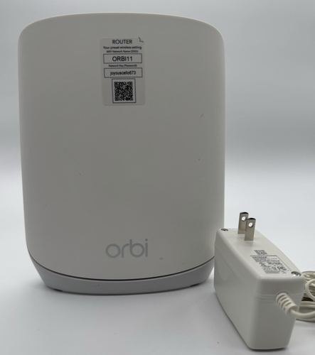 NETGEAR Orbi RBR760 AX5400 Tri-Band Mesh WiFi 6 Router (ROUTER ONLY) - Picture 1 of 7