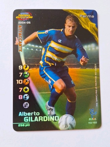 Gilardino Wizards Of The Coast Football Champions 2004-2005 Foil Parma