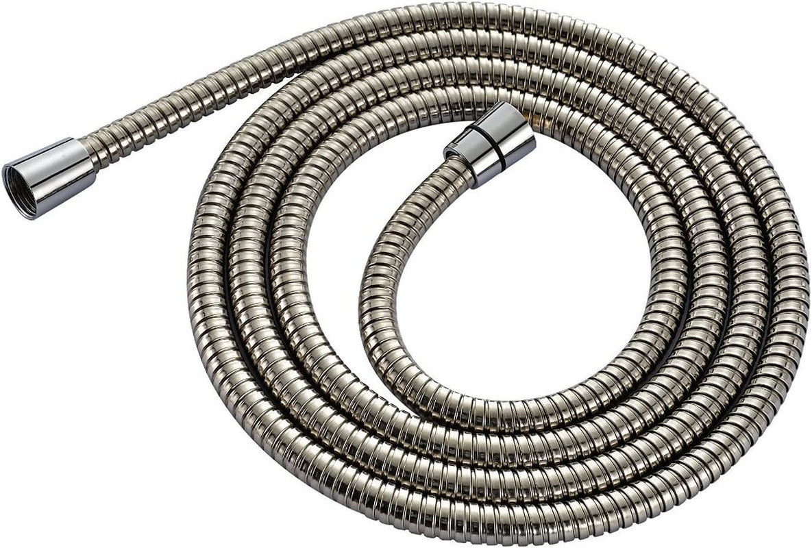 Shower Hose 96 Inches Extra Long Steel Handheld Shower head Hose with Solid Bras