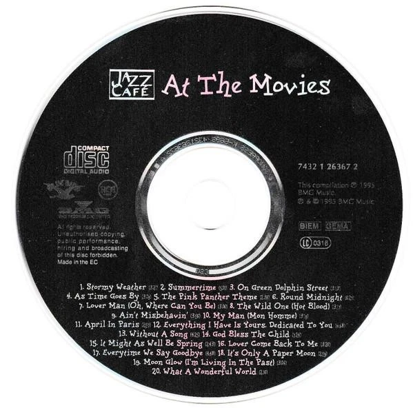 Verschiedene Künstler Im Kino CD Europa RCA 1995 Compilation 74321263672 - Bild 3 von 4