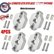 Fits CF MOTO ATV UTV Accessory Anchor Aluminum Tie Down Anchor Kit Set of 4 US