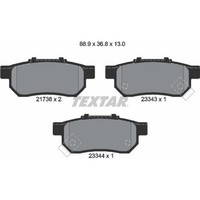 Textar 2173801 Bremsbelagsatz FüR Honda Civic CRX Jazz City EH EG EJ EK SO MA