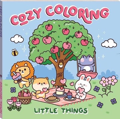 Art Maker Cozy Coloring Little Things by Hinkler Paperback Book