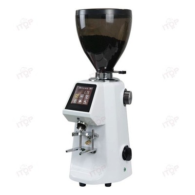 Commercial Coffee Grinder｜74mm Flat Burr｜Espresso Bean Mill｜1400r/min