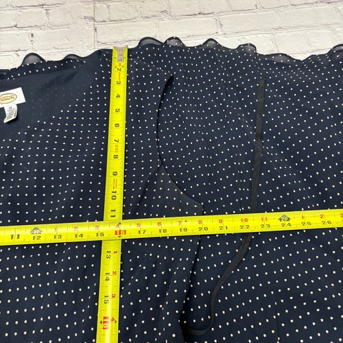 Talbots Women Fit & Flare Polka Dot Dress Size 18 Rayon Career Casual M291 -3 - Picture 4 of 15
