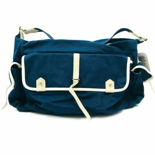 Bolsos y mochilas de mujer azules de algodón