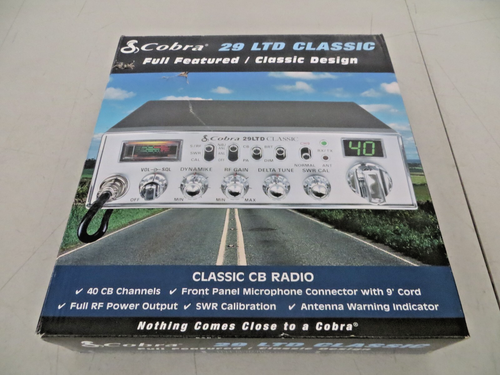 Cobra 29 Ltd Classic 40-Channel Am/fm CB Radio With Microphone In Chrome - Foto 6