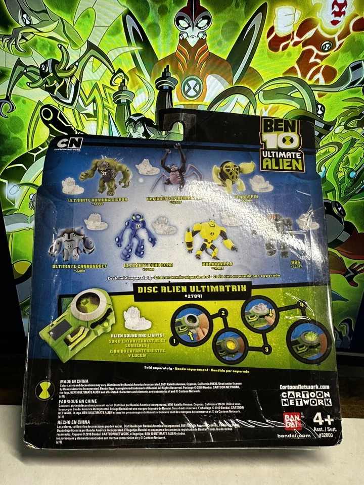 Figura de acción BEN 10 Ultimate Alien ULTIMATE SPIDERMONKEY (2010 bandai) Foto 2 de 2
