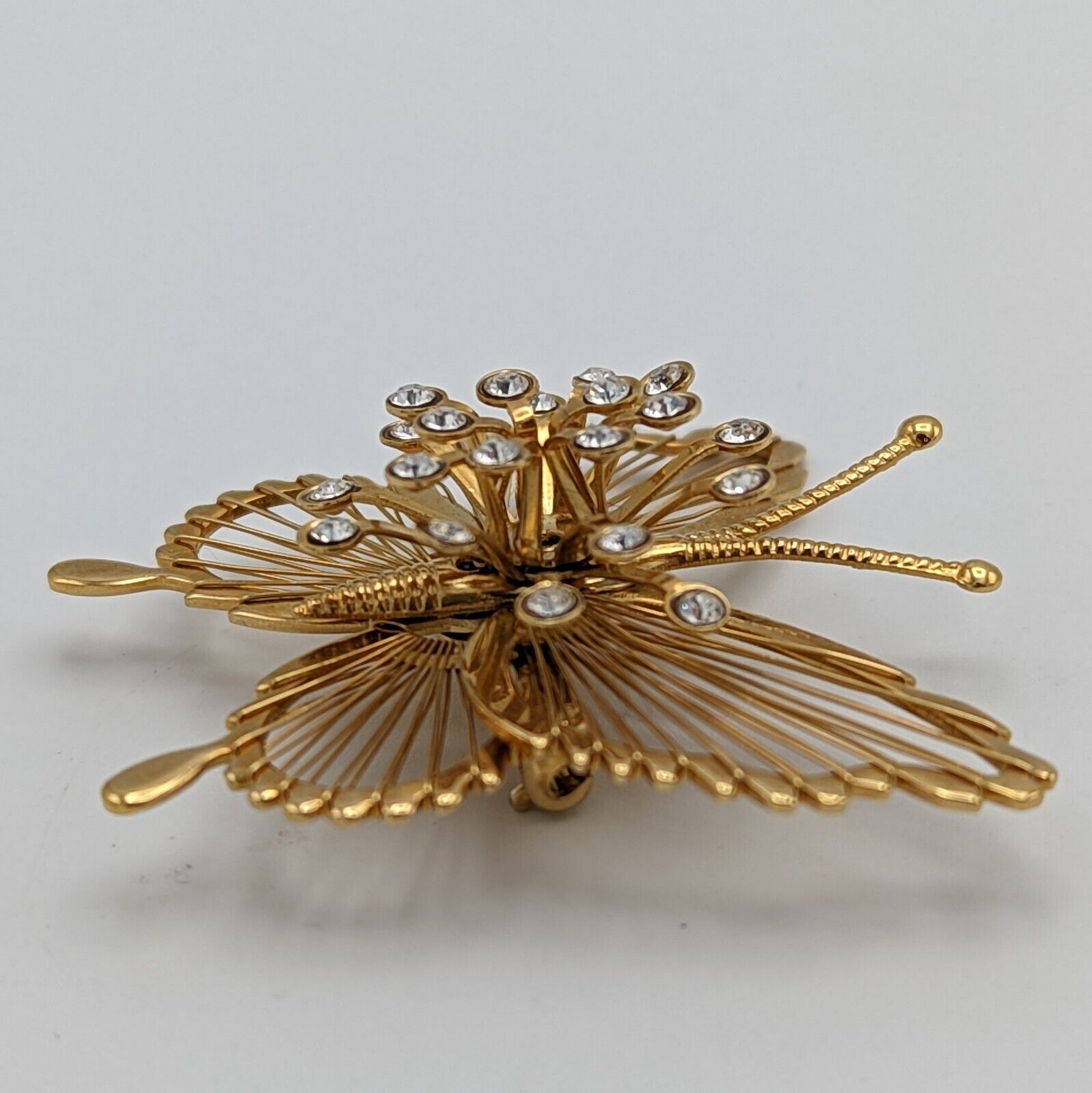 Monet Spinneret Butterfly Stick Pin 1963 – Estate Beads & Jewelry