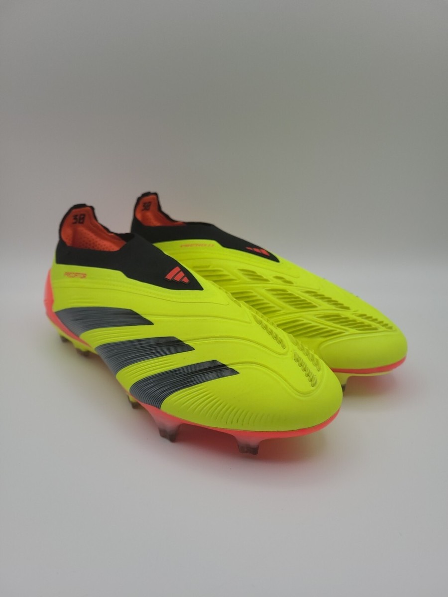 Adidas Predator Elite Laceless FG Men's Size 6 Solar Yellow