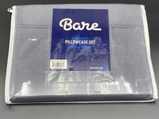 Bare Home - 2 Piece Standard Pillowcase Set 1800 Premium Microfiber in Gray