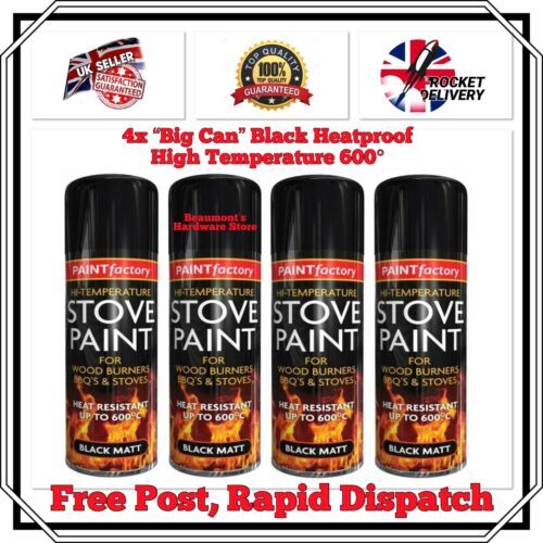 High Temp Fire Resistant Paint For Bbq X BLACK High Temperature
