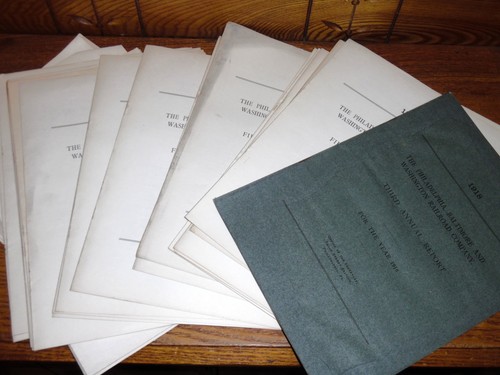 36 Philadelphia Baltimore & Washington Railroad Co Annual Reports 1918 - 1921