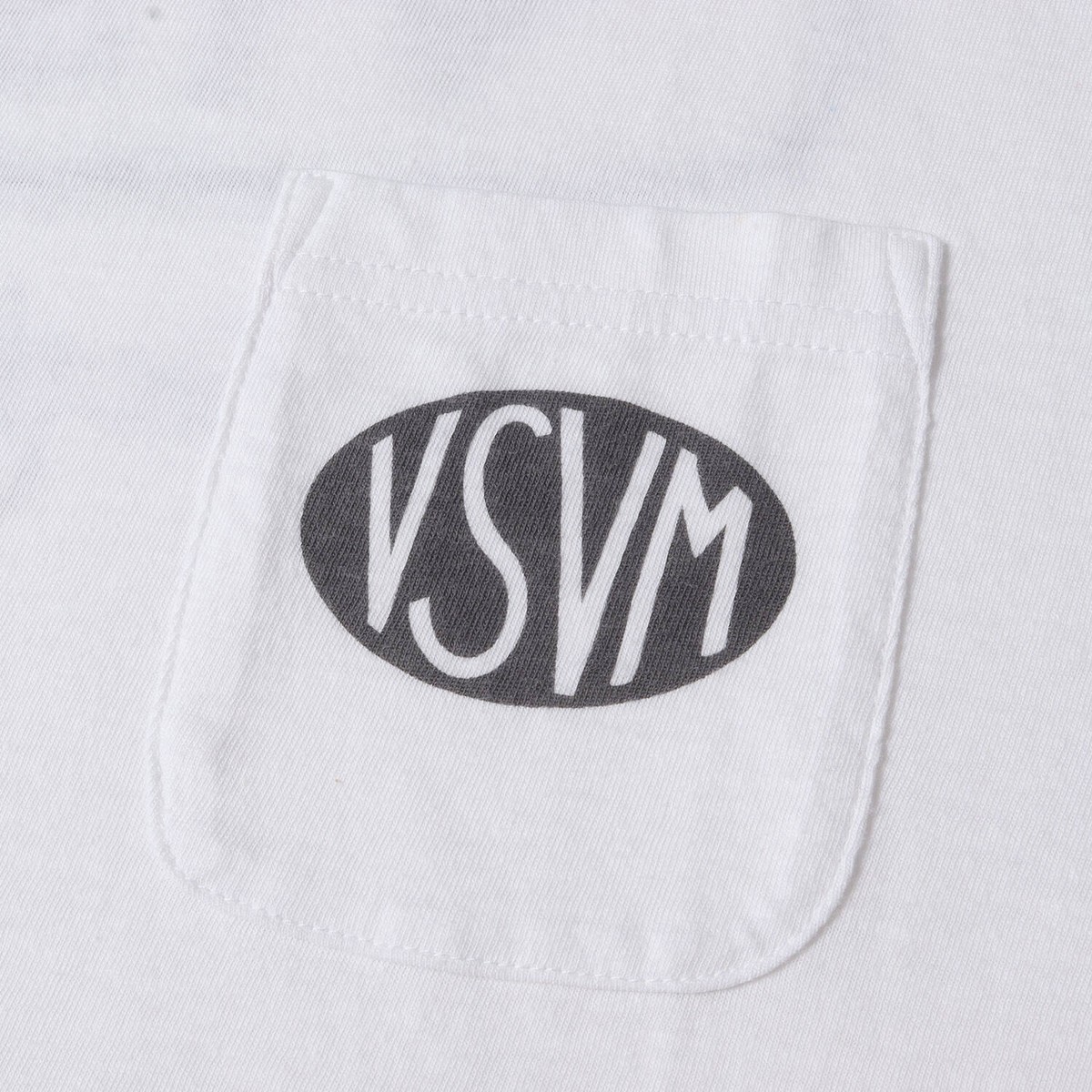 Visvim T-Shirt Size 3 24Ss Logo Print Pocket Crew Neck P.H.V. Tee 