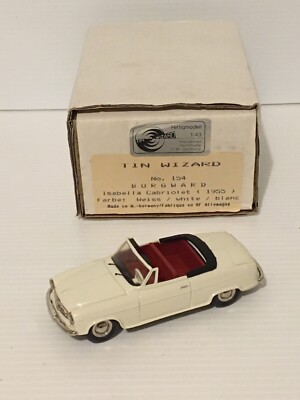 TIN WIZARD 154 BORGWARD ISABELLA CABRIOLET  1955 1/43 SCALE