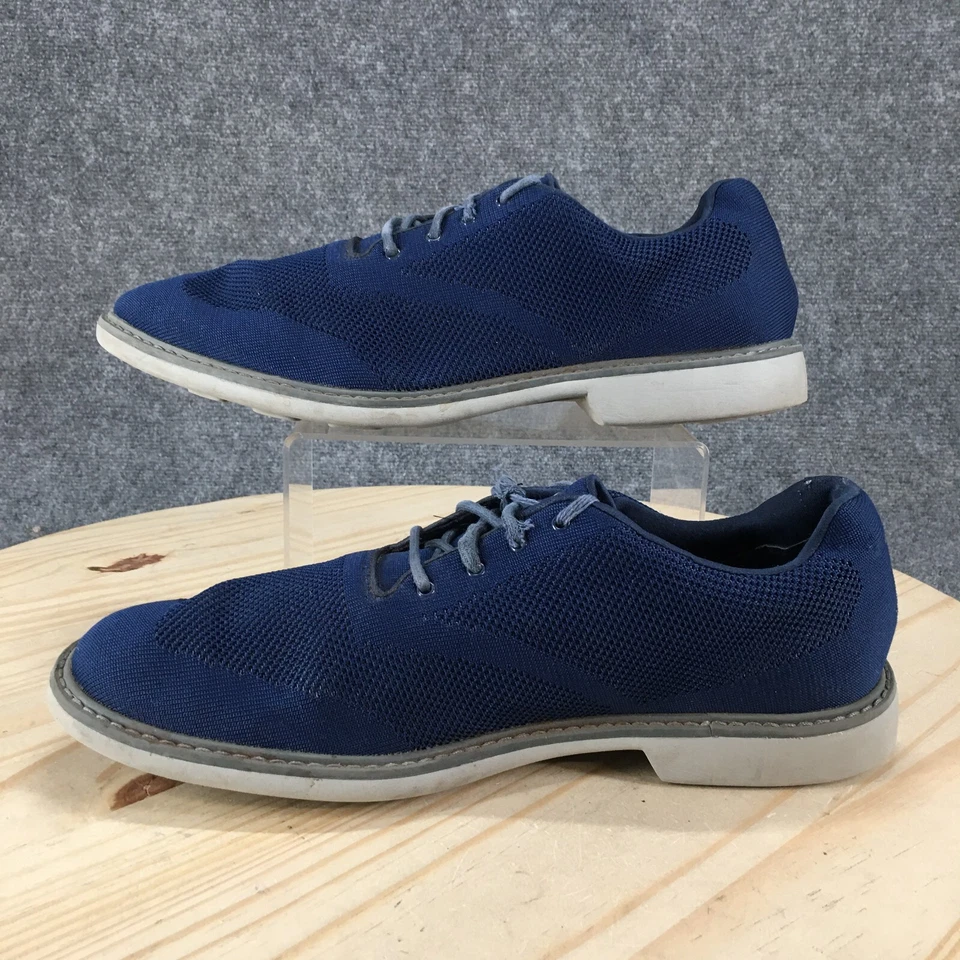 Zapatos Mark Nason Para Hombre 12 M Hardee Oxford Azul Tejido Con Cordones Informales Bajos SN 68244 Foto 2 de 4