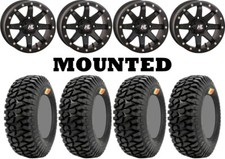Kit 4 GMZ Ivan IRONMAN Stewart 32x9.5-14 on HL9 Beadlock Matte Black Nar TER