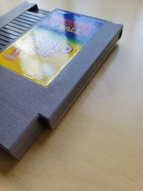 *AUTHENTIC* NES Superspike V'Ball & Nintendo World Cup, 1990 *CART ONLY*TESTED*