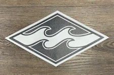 Billabong Team XXL 11" x 6" Sticker Surf Skate Snowboard Car Decals Black White