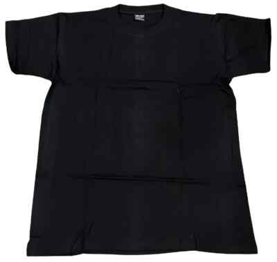 SunTees Men's Plain 100% Cotton White Crew T-Shirt Heavy Short Sleeves T Shirts
