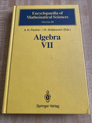 Algebra VII : Combinatorial Group Theory Applications to Geometry A. N. Parshin