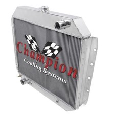 Kool Champion 4 Row All Aluminum Radiator For 1968 - 1979 Ford Truck V8 Engine
