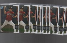 (30) COUNT LOT YOAN LOPEZ 2015 BOWMAN CHROME DRAFT #2
