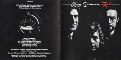 4枚セットKing Crimson King Crimson: Heaven and Earth (1997 - 2008) - Limited