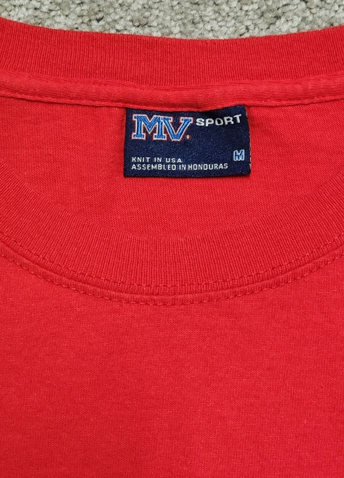 Camisa ESPN Vintage Años 90 M GRÁFICO ORIGINAL MV Sport EE. UU. Foto 2 de 4