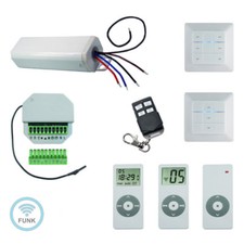 Funk Empfänger Steuerung Fernbedienung Rolladen Motor Rohrmotor Funkmotor Rollo