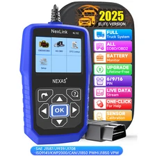 NEXAS Heavy Duty Truck Scanner OBD Diesel Diagnostic Tool Code Reader ALL System