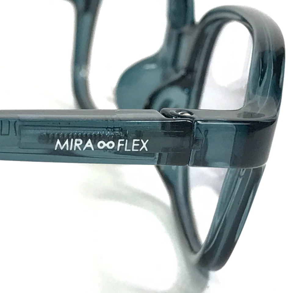 Monturas de gafas para niños Miraflex ERIC S.DK AZUL borde completo rectangular 47-18-125 Foto 4 de 4