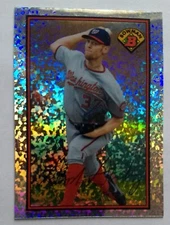 STEPHEN STRASBURG, 2014 BOWMAN, '89 BOWMAN IS BACK SILVER DIAMOND #BIB89-SST