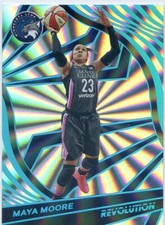2022 Panini Revolution WNBA MAYA MOORE #79 SUNBURST PARALLEL #5/75 LYNX