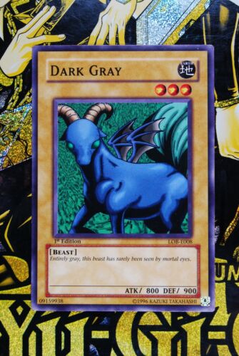 Dark Gray LOB-E008 1st Edition Common Yugioh Card - Picture 1 of 2