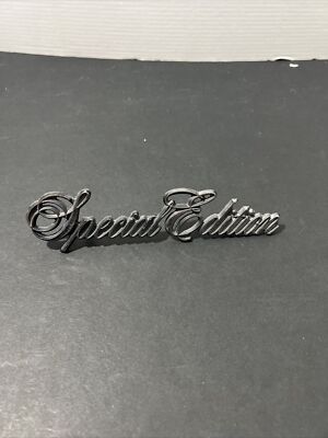 Vintage 1970s Chrysler Dodge Special Edition Script Car Emblem SB6 | eBay