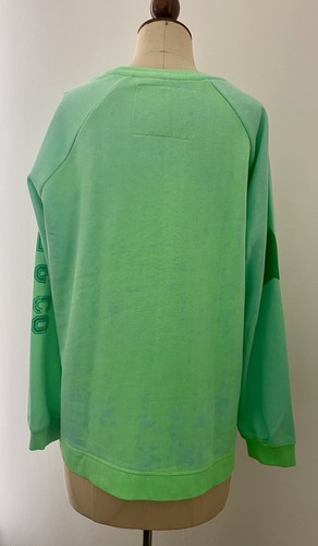 Hammill & Co Size M Gorgeous Mottled Green “more Love “ Design Great Condition - Picture 9 of 9