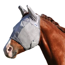 CASHEL Crusader Durable Soft Protective Horse Fly Mask with Ears, Sizes & Colors