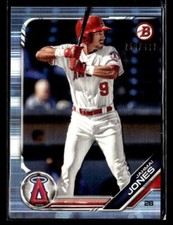 2019 Bowman Draft #BD-163 Jahmai Jones Sky Blue #/499 card