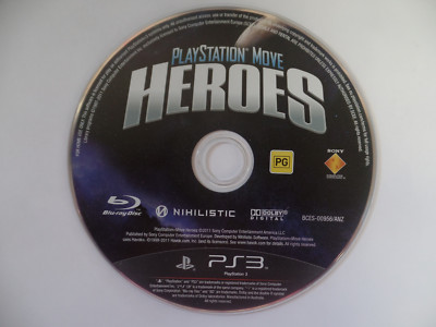 PLAYSTATION MOVIE HEROES PlayStation PS3 DISC ONLY